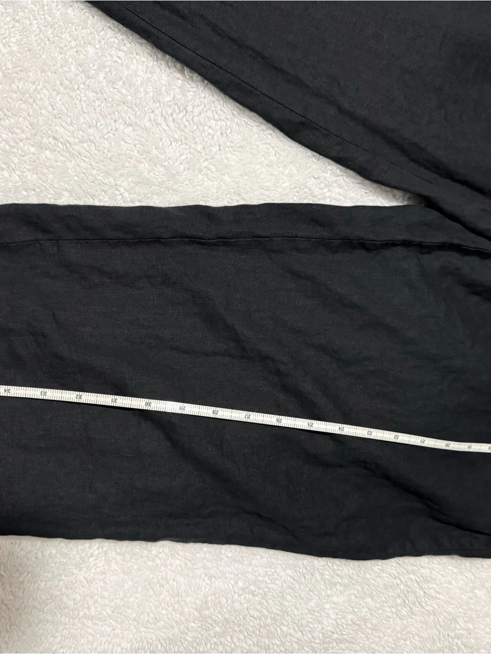 Quince Black Linen Pants